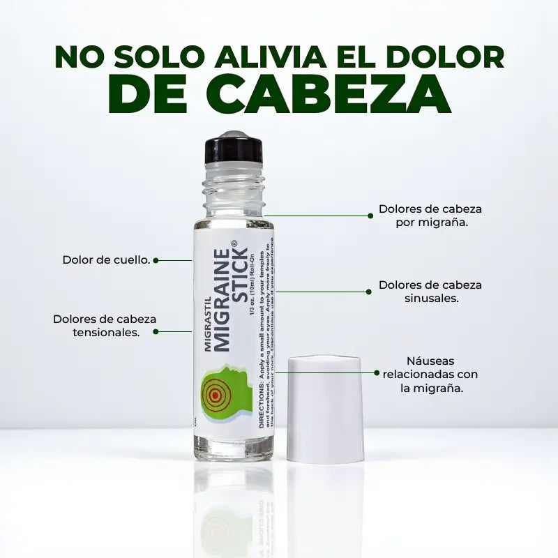 🧠 Migrastil Migraine Stick – Alivio inmediato y natural contra las migrañas